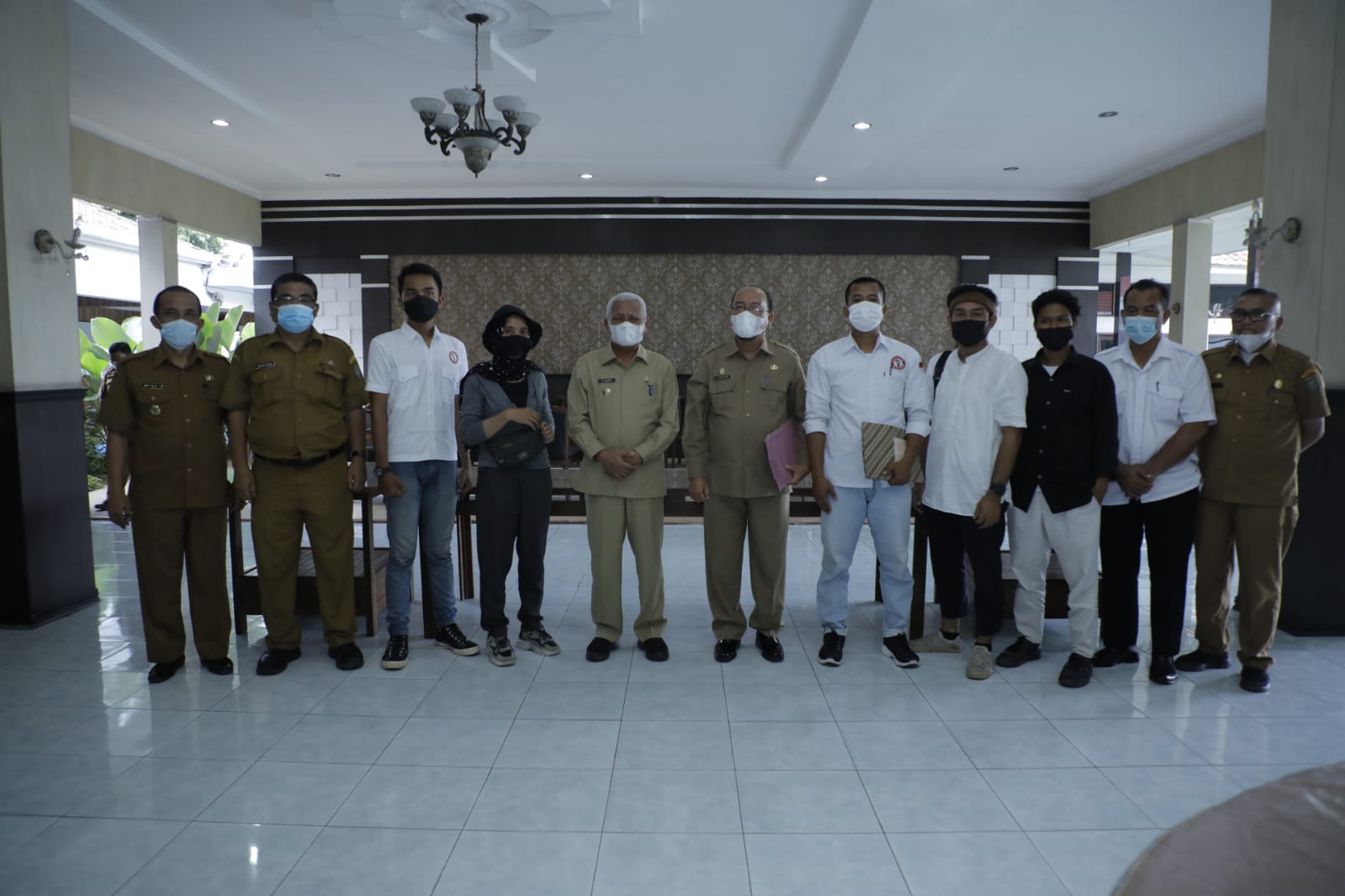 Audiensi PAC Pospera Kecamatan Silau Laut dan Air Joman dengan Bupati Asahan