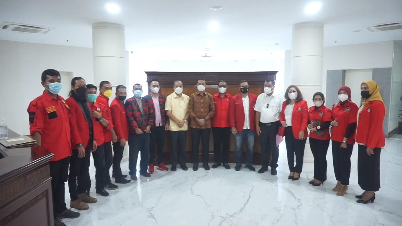 Ketua DPD Golkar Terima Audensi Depidar Soksi Sumut, Ini Kata Ijeck