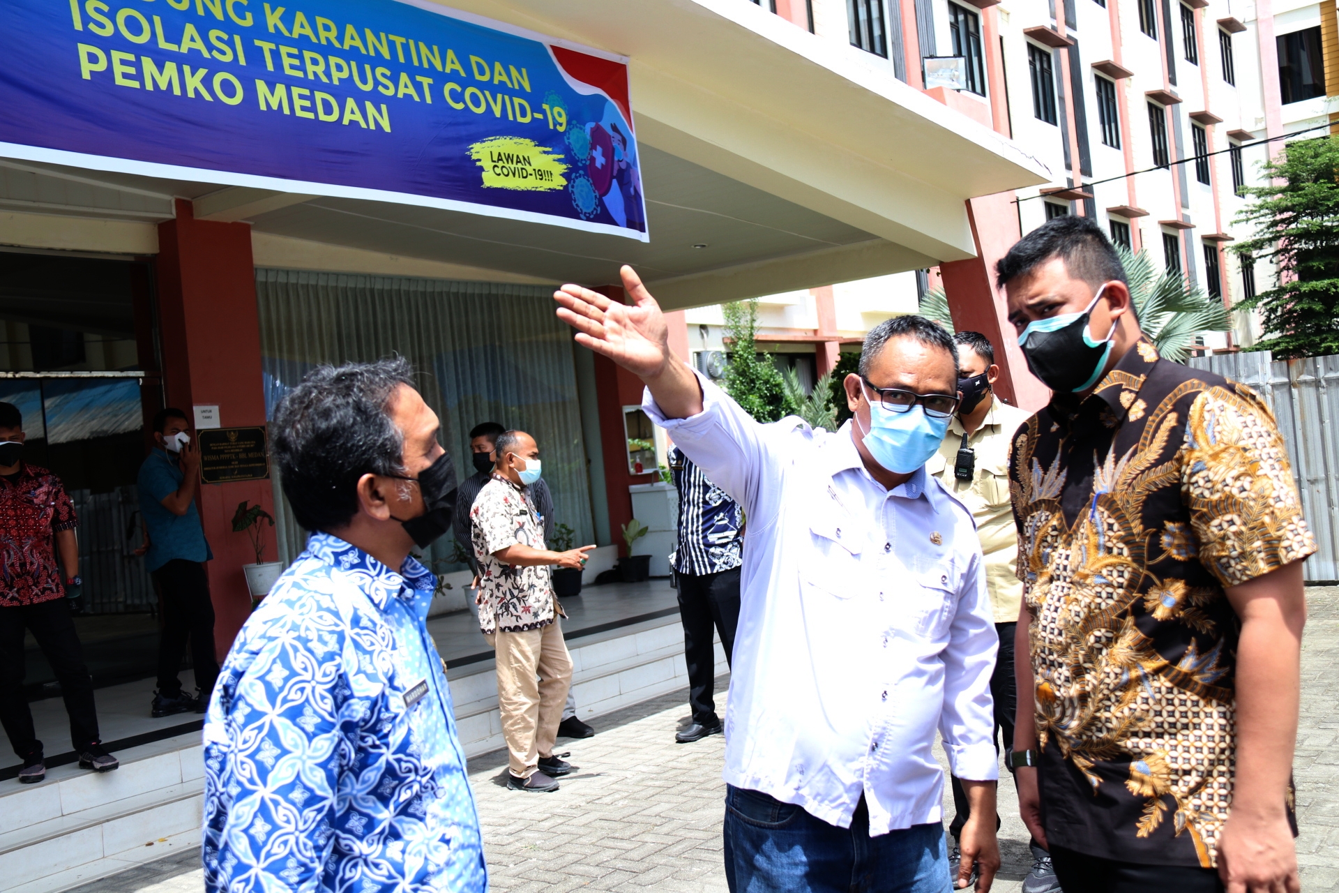 Dukung Bobby Nasution Instruksikan Camat Bawa Warga Positif Covid-19 ke Isoter, Penyadaran Harus Terus Dilakukan