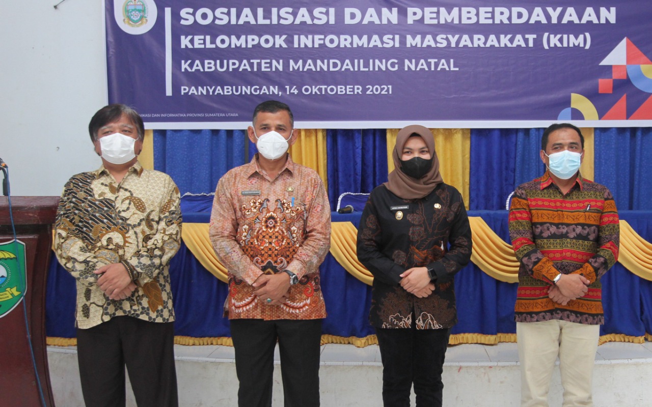 Diskominfo Sumut Dorong  Terbentuknya KIM di Madina