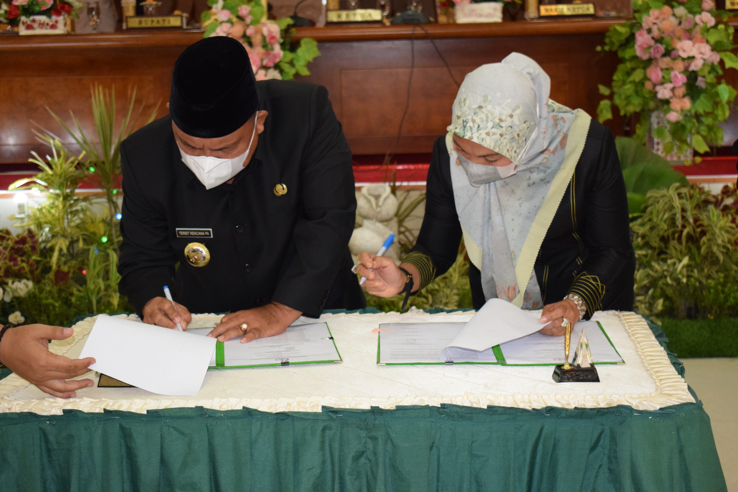 DPRD Langkat Bersama Pemda Sepakati Rancangan KUA PPAS APBD TA 2022