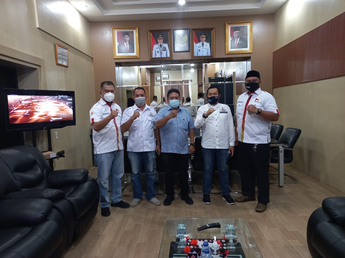 Pengurus Ikanas Medan Silaturrahmi Dengan Kadis Kesehatan Sumut drg Ismail Lubis