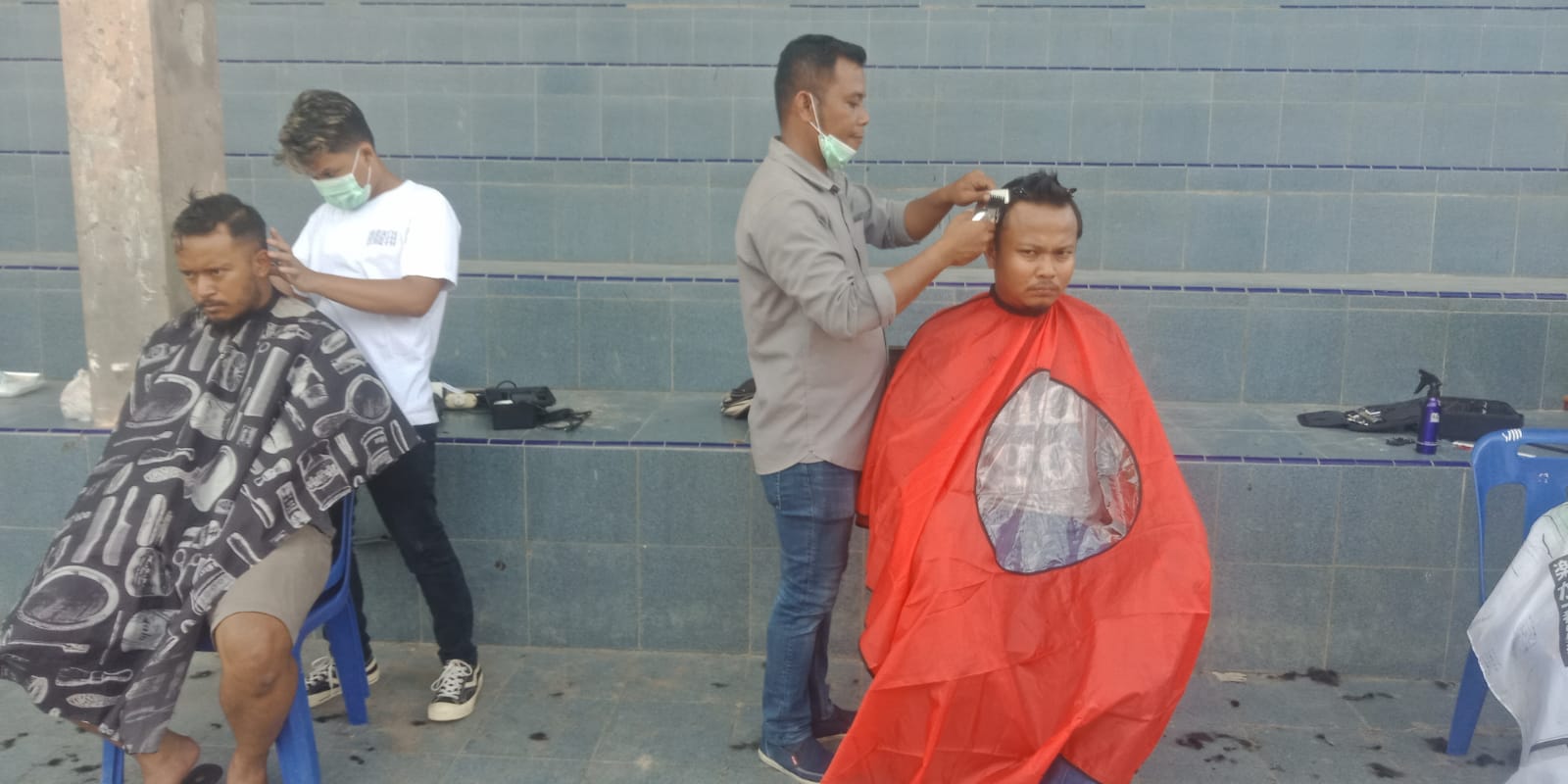 Binjai Berdiskusi Dan MD FORHATI Binjai Gelar Pangkas Gratis