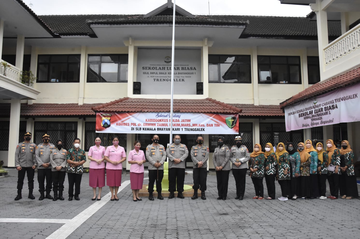 RS Bhayangkara Sejajaran Polda Jatim Siap Jadi Official Hospital bagi SLB Kemala Bhayangkara