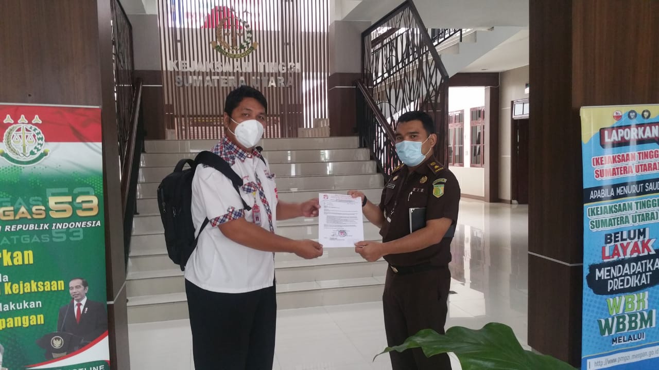 Relawan Jokowi Datangi Kejati Sumut, Sampaikan Protes Atas Insiden Pengusiran Wartawan