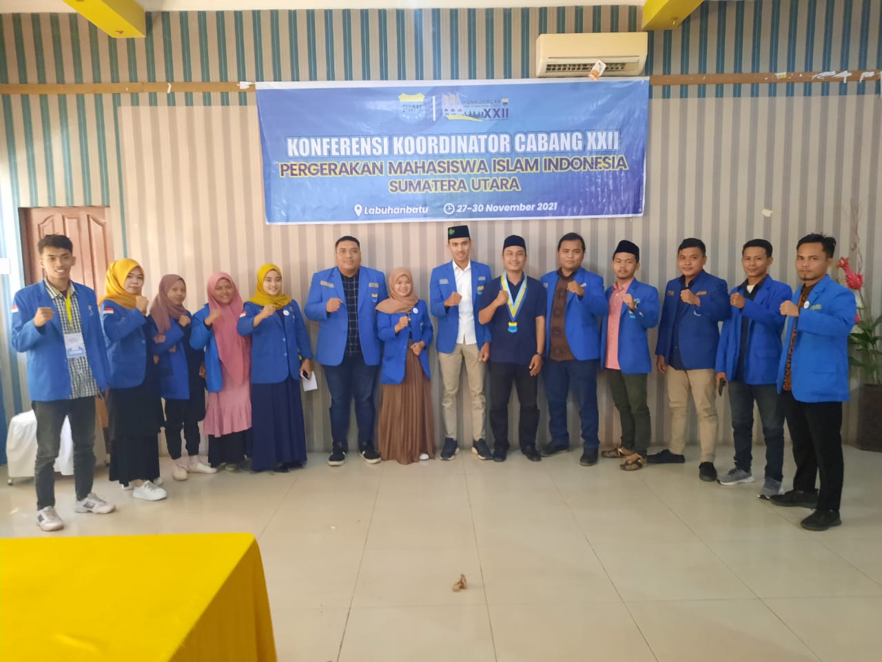 Aklamasi, Tengku Muhammad Tarmizi Pimpin PKC PMII Sumut 2021-2023