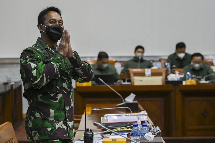 Besok,  Panglima TNI Jenderal Andika Perkasa Akan Dilantik