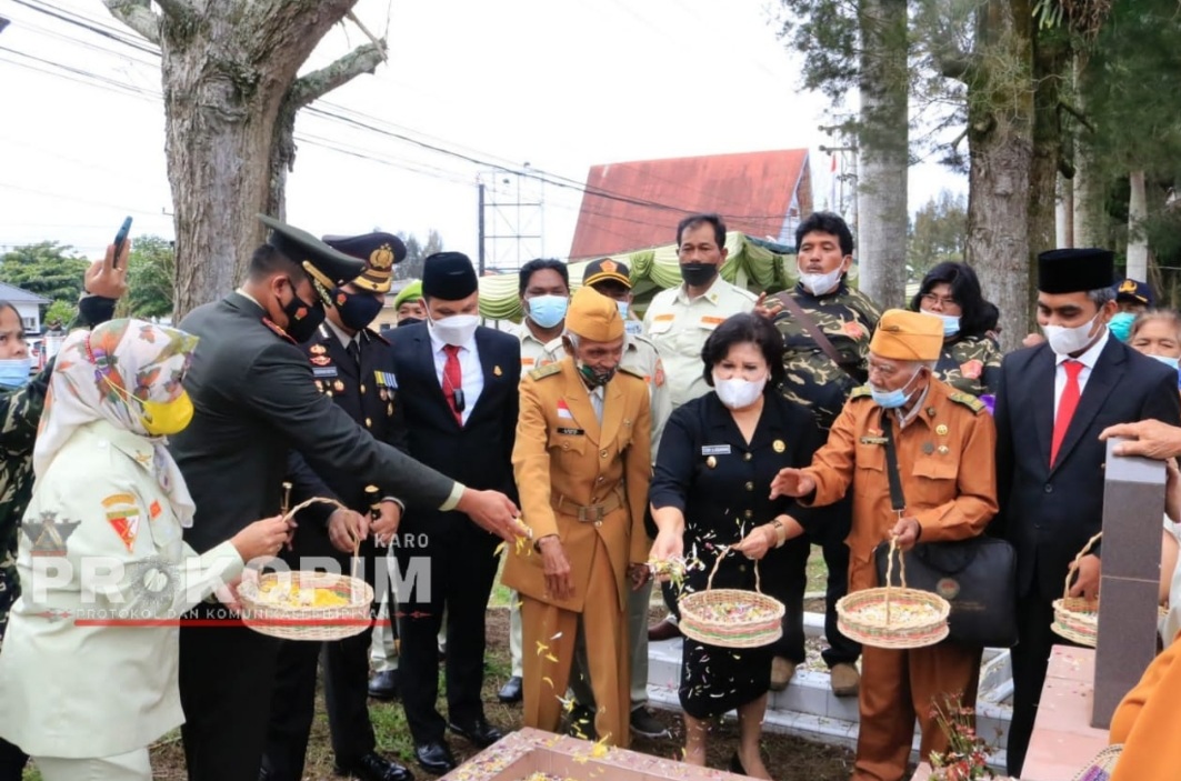 Peringatan Hari Pahlawan Kabupaten Karo 2021