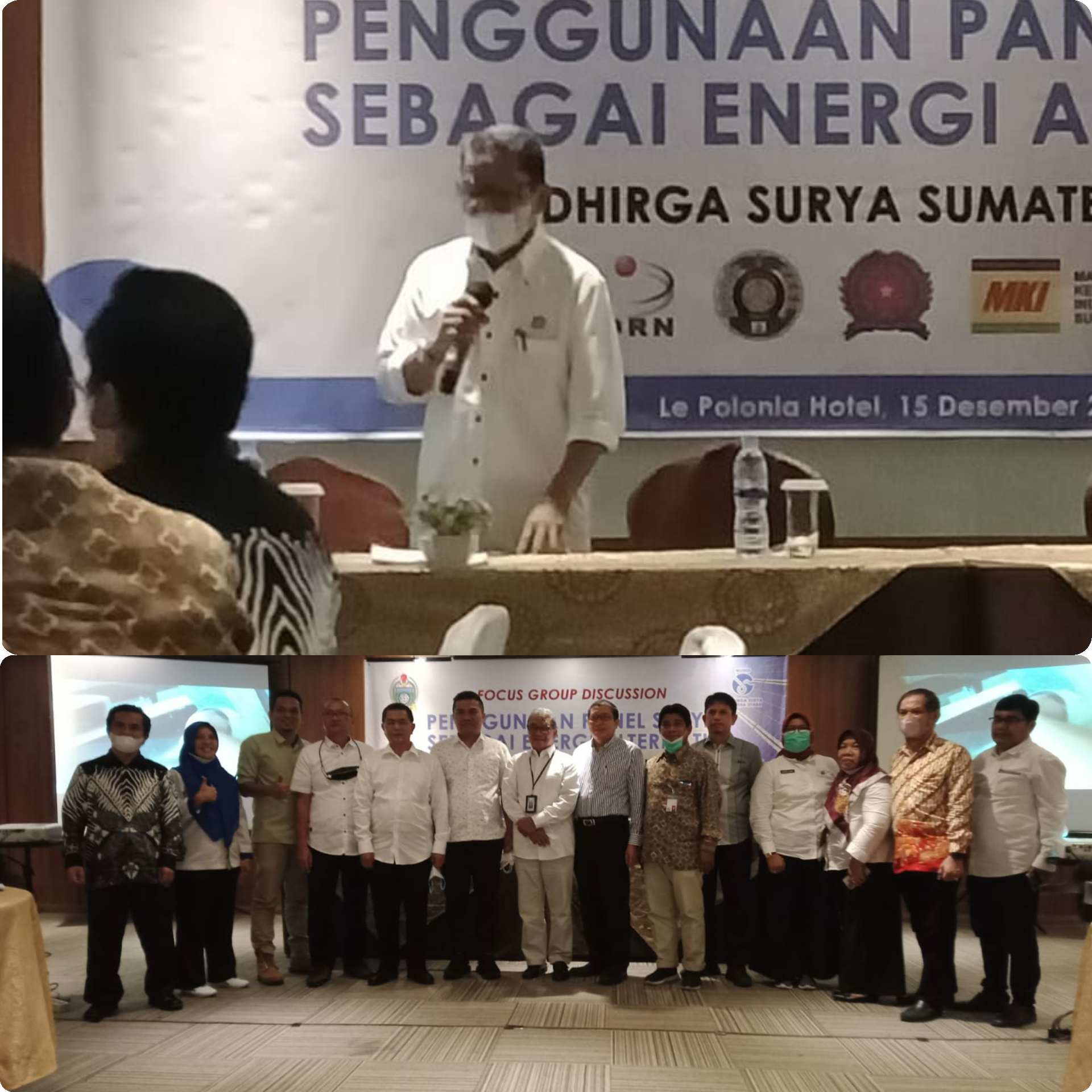 PT Dhirga Surya Gelar FGD Penggunaan Panel Surya Sebagai Energi Alternatif