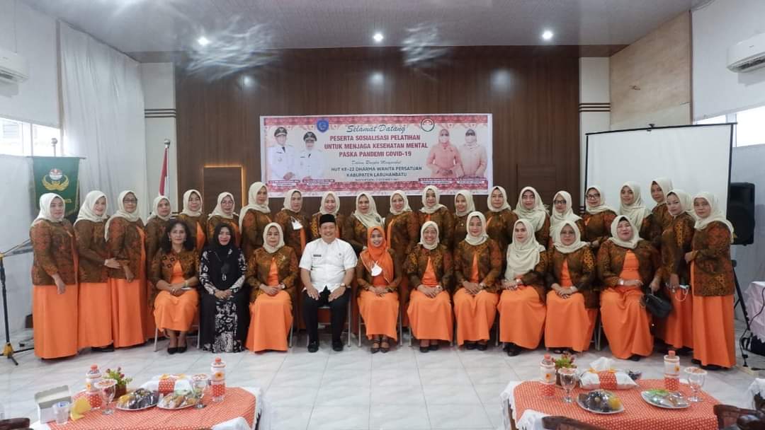 DWP Kabupaten Labuhanbatu Gelar Acara Sosialisasi dan Pelatihan Menjaga Kesehatan Pasca Pandemi Covid-19