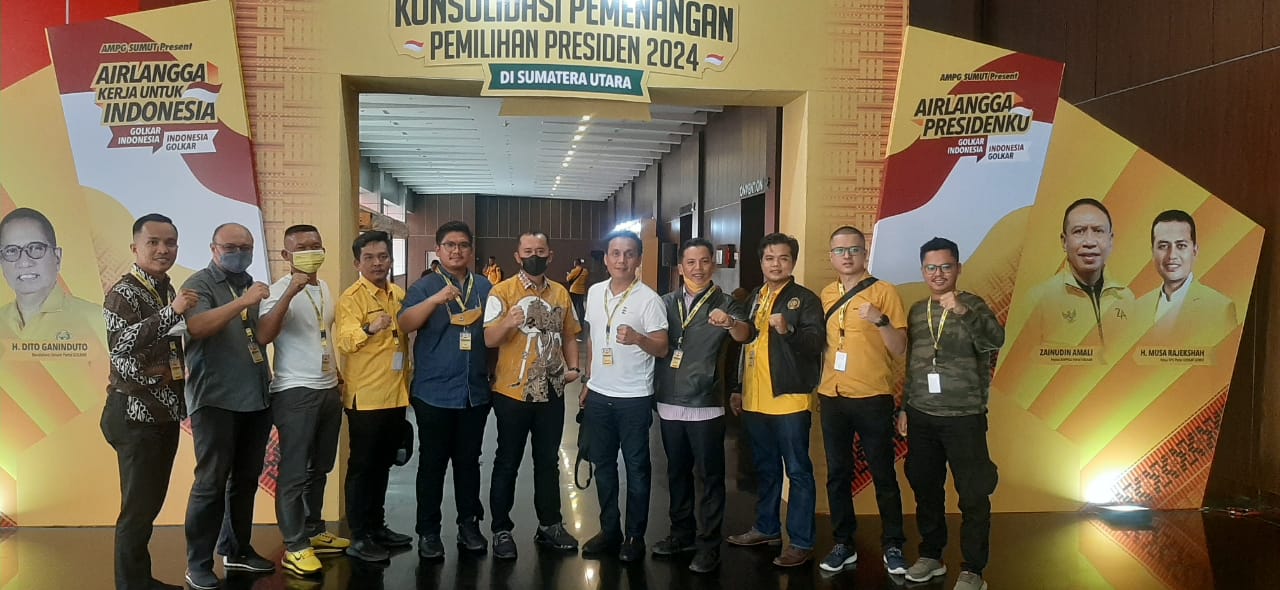 DPD I Golkar Sumut Gelar Konsolidasi Pemenangan Pilpres 2024
