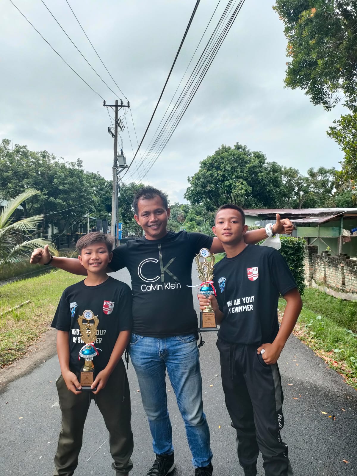 HUT ke- 5 Medan Swimming Courses,  Gian Athaya - Mhd Wafi Perenang Terbaik Gaya Kupu-Kupu dan Punggung