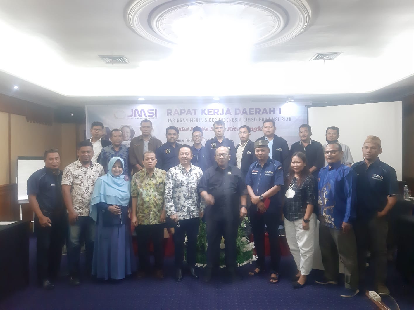 Ketum JMSI Pusat Teguh Santosa Buka Rakerda I JMSI Riau