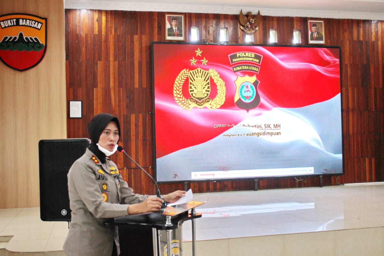 Pimpin Rakor  Lintas Sektoral Ops Lilin Toba 2021, Ini Kata Kapolres P.Sidimpuan