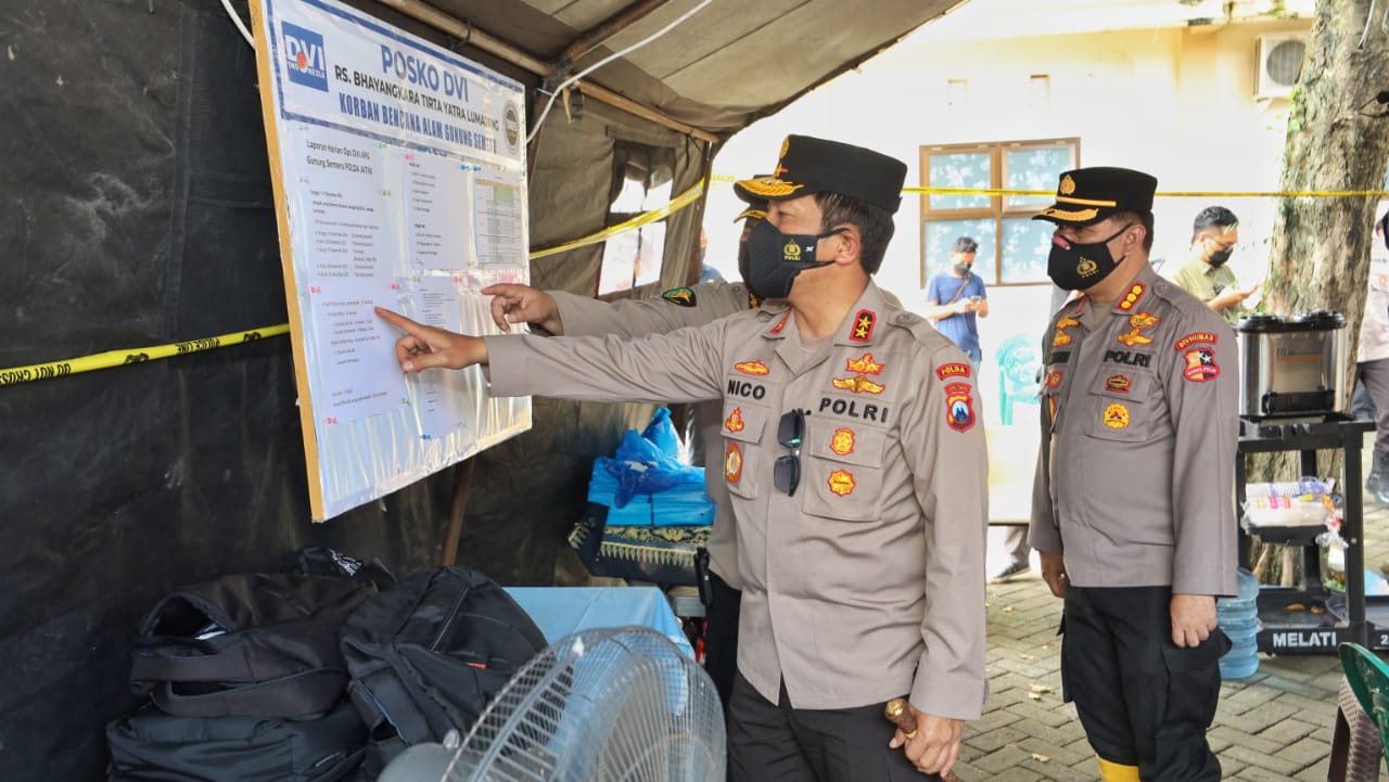 Kapolda Jatim Cek Posko DVI dan Cold Storage di RSUD Haryoto Lumajang