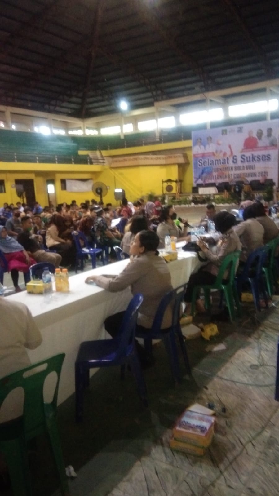 FKTP Polres Langkat Vaksinasi Massal Dosis 1 Sebanyak 487 dan Dosis 2 Sebanyak 33