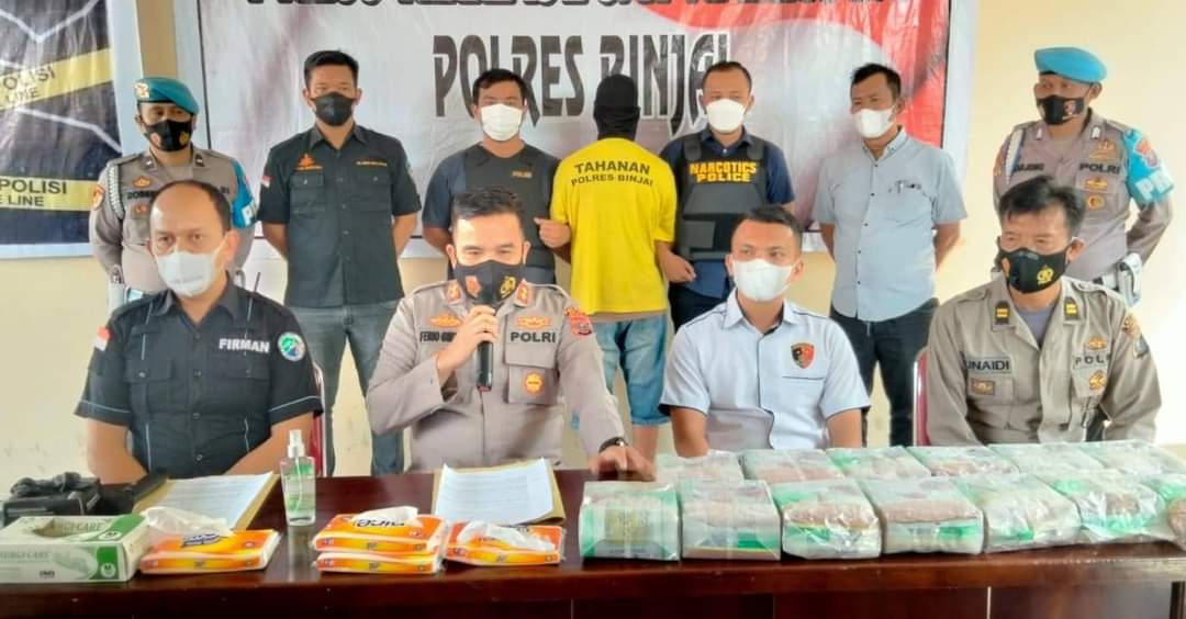 Polres Binjai Tangkap SABU 13 Kg,Ini Kata AKBP Ferio S Ginting