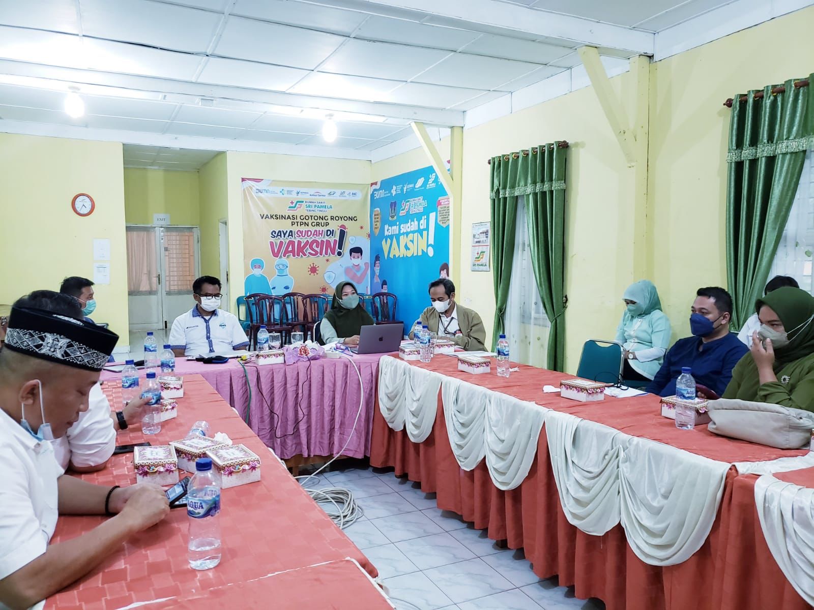 Bangun Fasilitas, PT Samator Grup Persentasi kelengkapan Sarana dan Prasaran dengan RSU Sri Pamela Tebing Tinggi