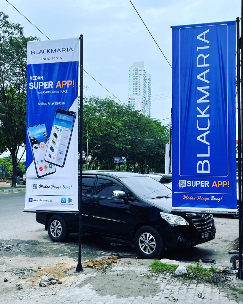 Aplikasi Pintar Blackmaria Super App Hadir di Kota Medan