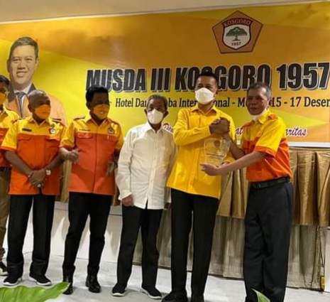 Ketua Kosgoro 1957 Riza : Ijeck Calon Kuat Gubsu 2024 dari Golkar
