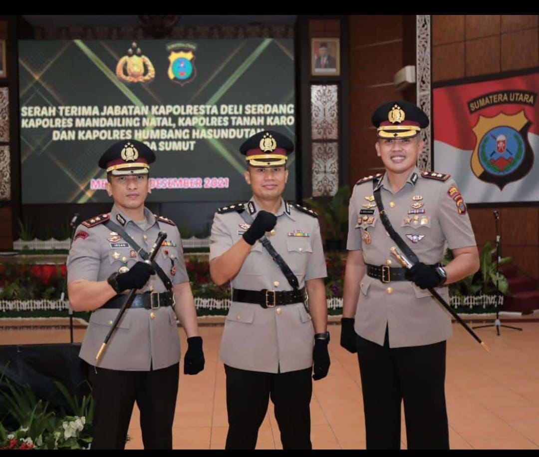 AKBP H. Muhammad Reza Chairul Akbar Sidiq, S.I.K, S.H, M.H Resmi Menjabat Kapolres Madina