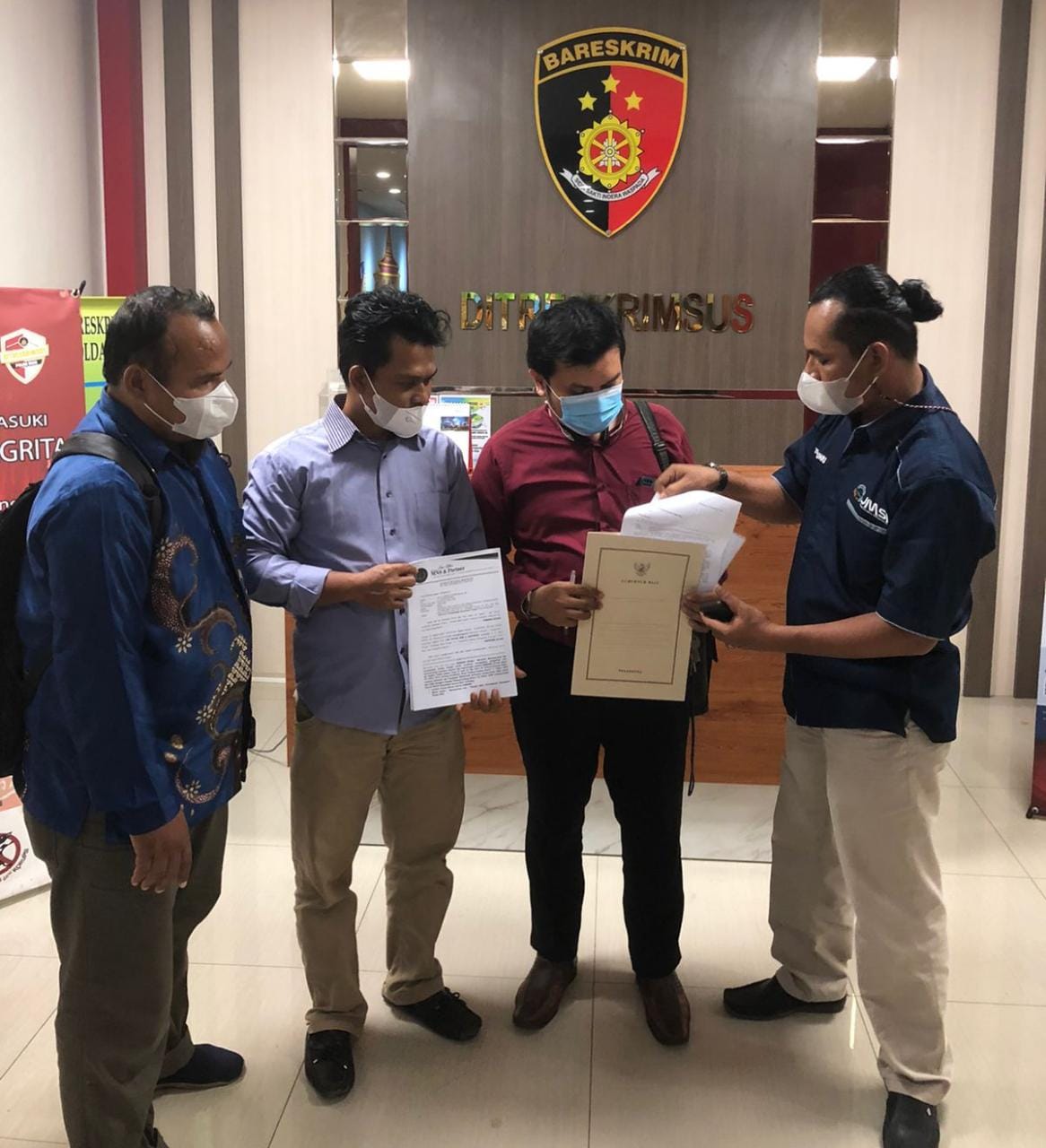 Penasehat Hukum KPA Gubri Laporkan Larshen Yunus ke Polda Riau