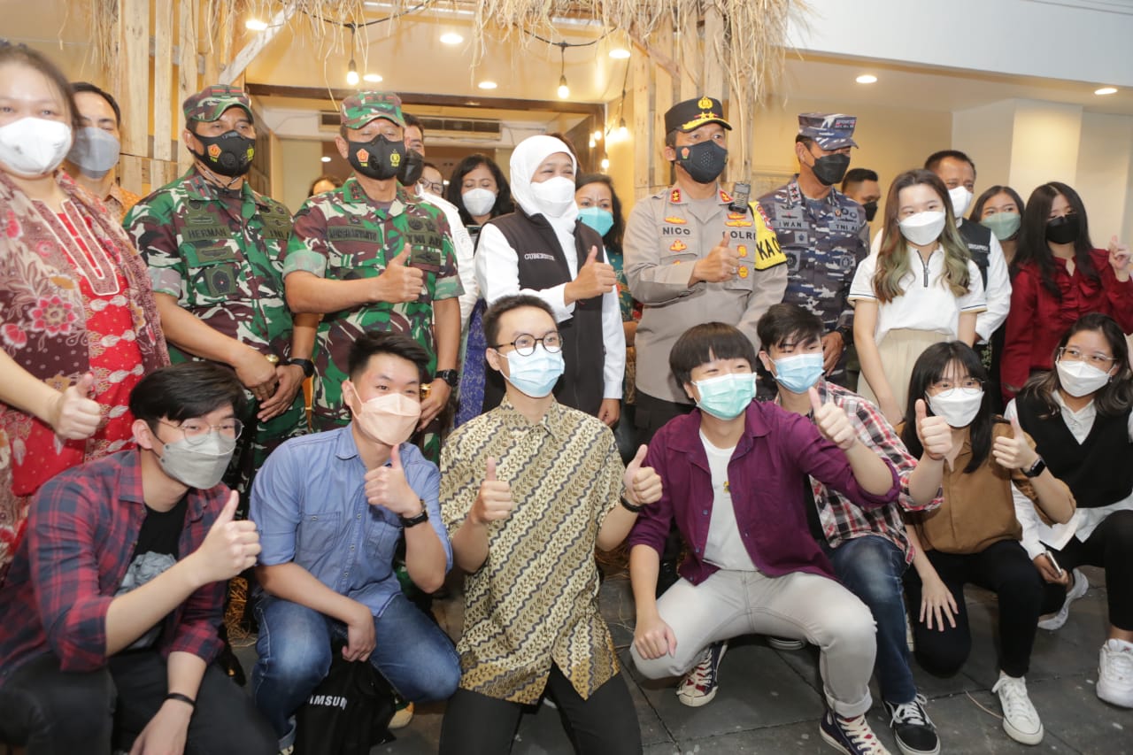 Jelang malam Natal, Forkopimda Jatim Cek Prokes dan Pengamanan di Gereja