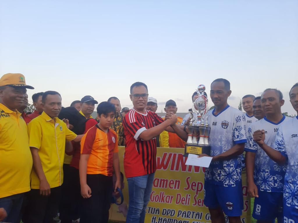 Turnamen Sepak Bola Piala Ketua DPD Partai Golkar Deli Serdang, Muspika FC Champion