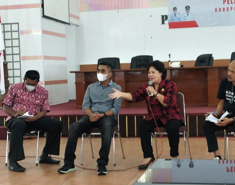 Bupati Karo Minta Proyek Jalan dan Drainase  ke Liang Melas Datas Segera Dikerjakan