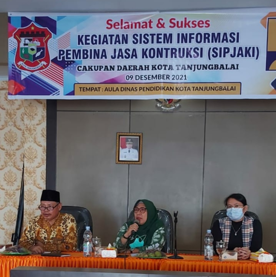 Dinas PU PR Pemko Tanjungbalai, Gelar Kegiatan Sistem Informasi Pembinaan Jasa Kontruksi
