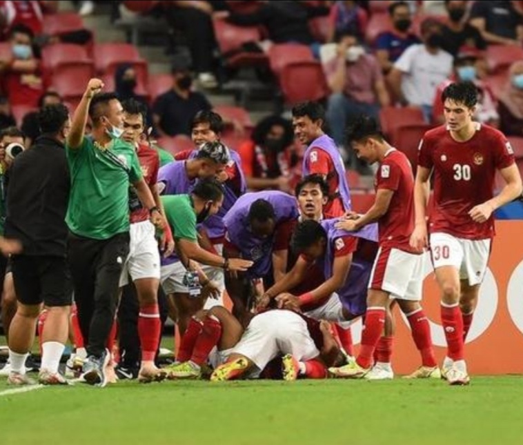 Tim Indonesia Masuk semifinal Piala AFF 2020