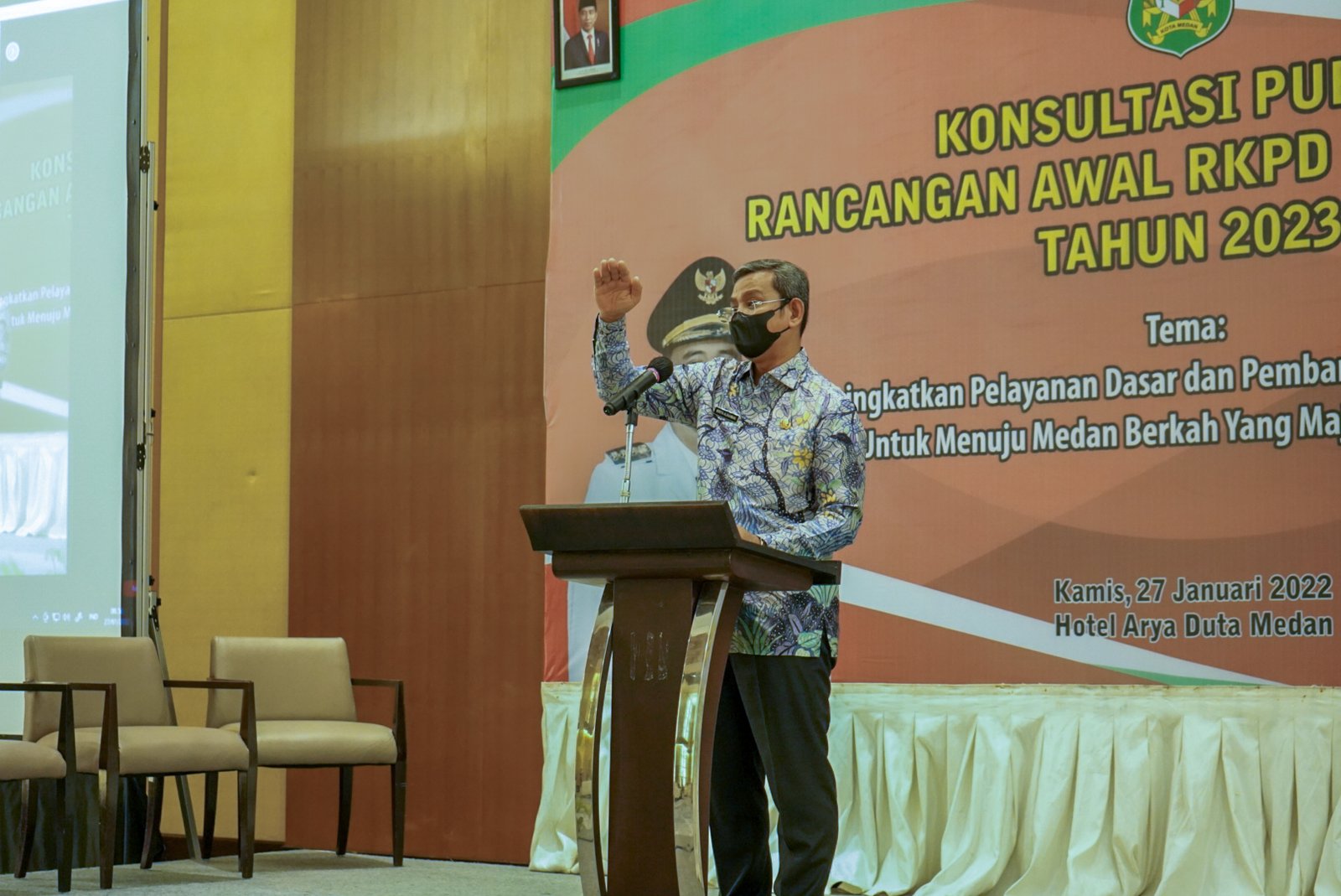 Tingkatkan Pelayanan Dasar & Pembangunan Infrastruktur, Pemko Medan Gelar Konsultasi Publik Rancangan Awal Penyusunan RKPD