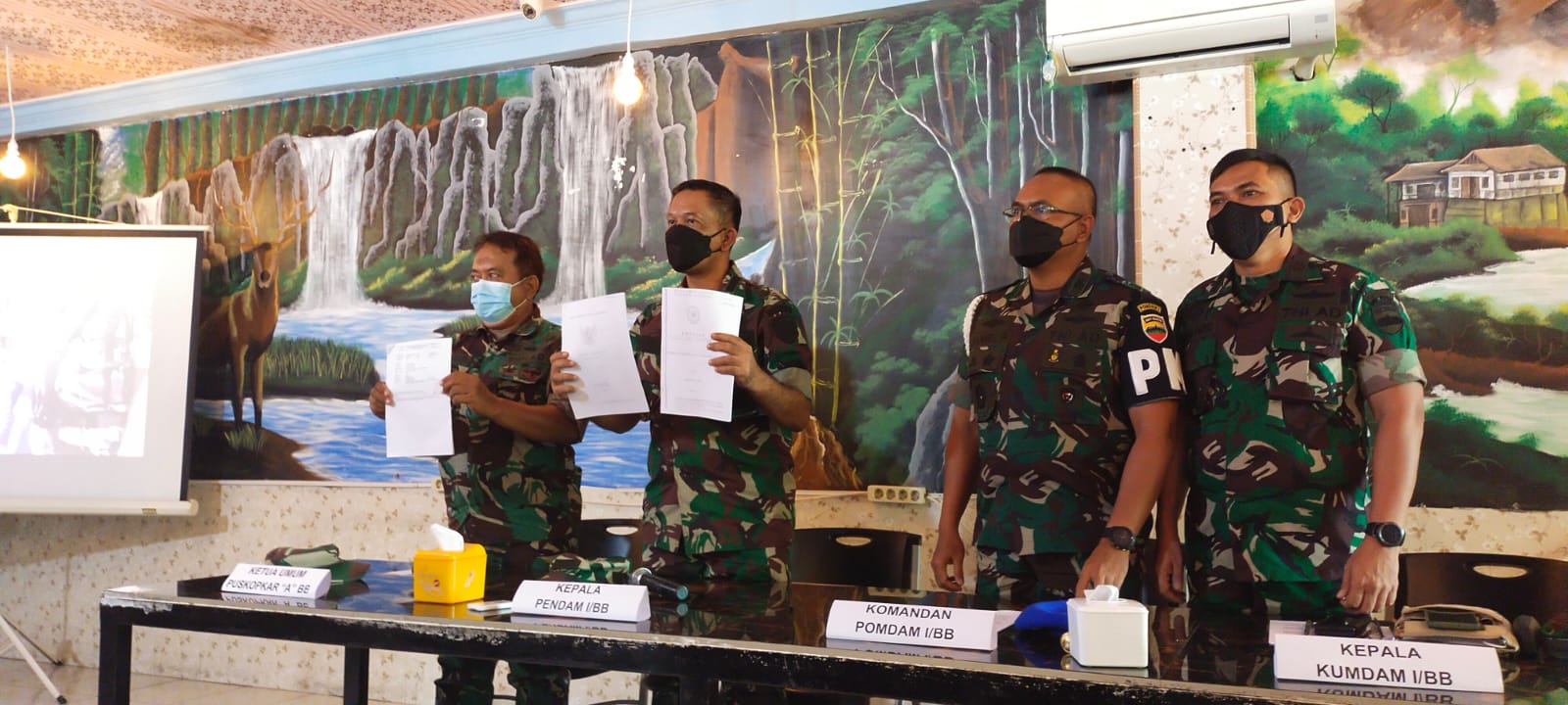 Amankan Aset 62 Hektar, Ini Kata Kapendam I/BB Kolonel Inf Donal E Silitongah, Ajak Pers Berkolaborasi Beritakan Yang Baik