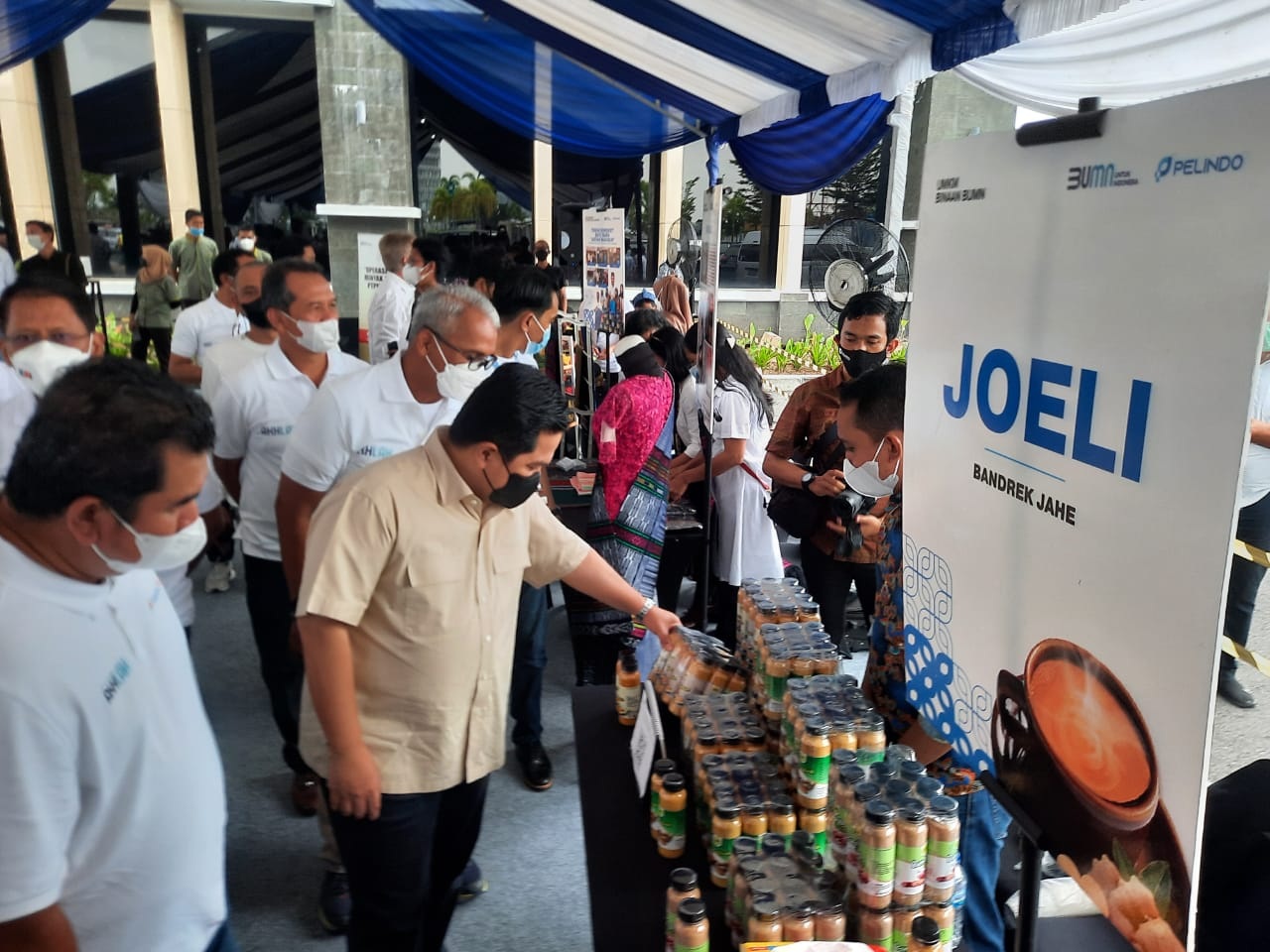 Menteri BUMN Erick Tohir Lirik Bandrek Jahe Joeli