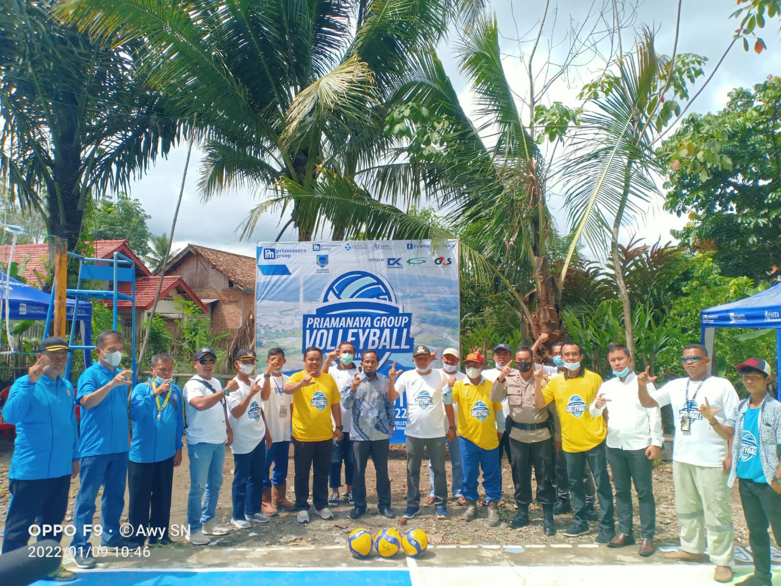 Ajang Pencarian Atlet Handal, Priamanaya Grup Gelar Turnamen Volleyball