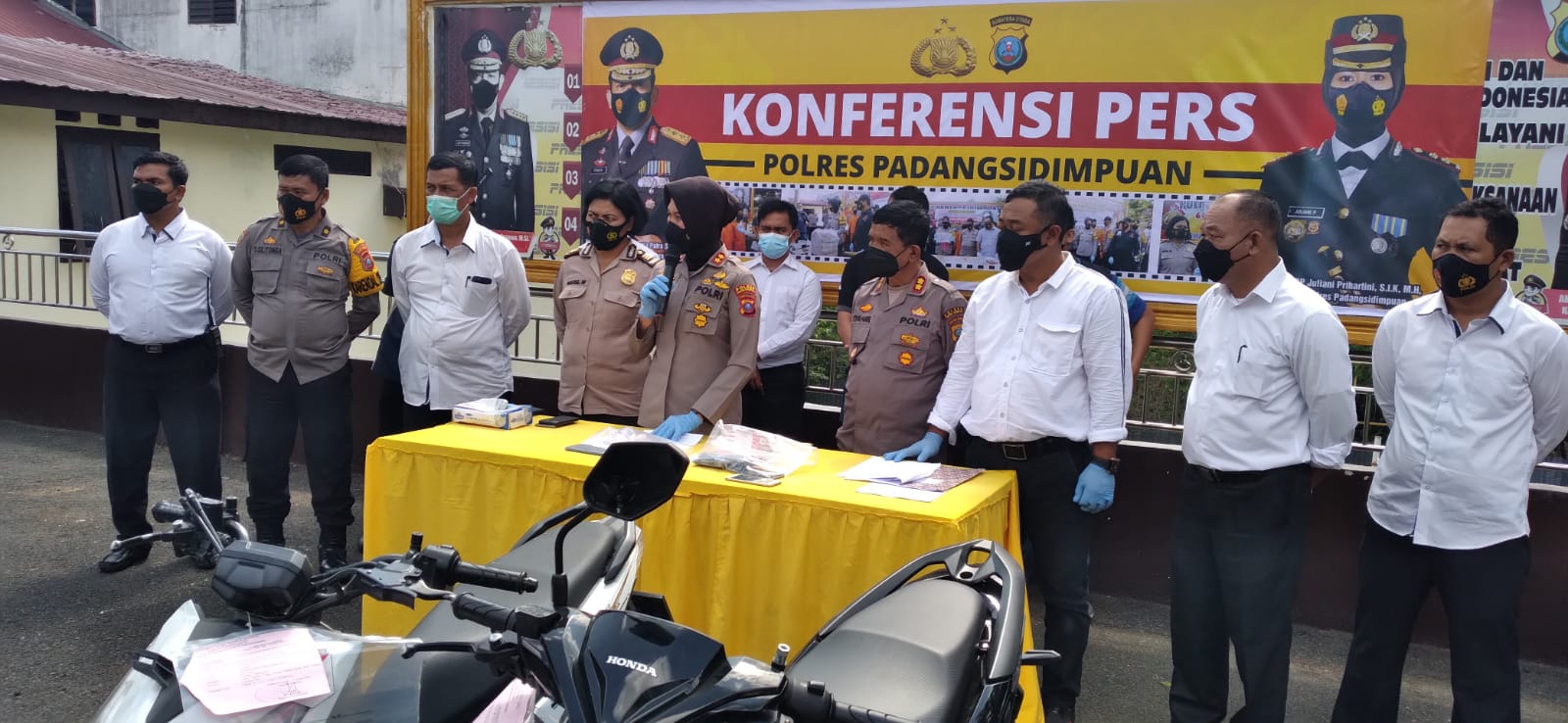 Kasus Curas Yang Lagi Viral, Ini Paparan Kapolres AKBP Juliani Prihartini,S.IK.MH 