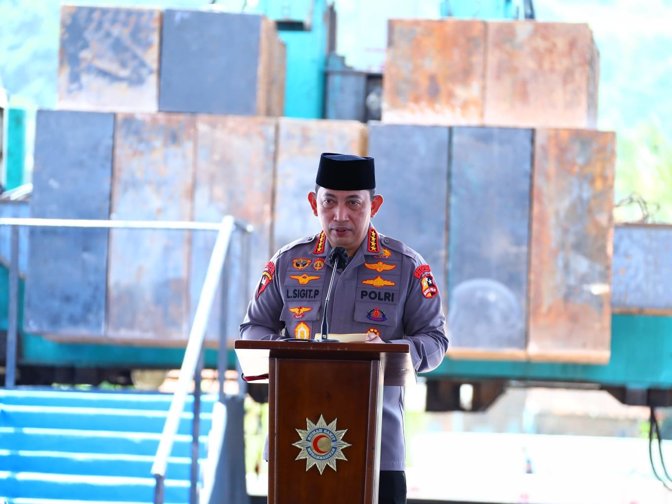 Hadiri Ground Breaking RS Muhammadiyah, Ini Kata Kapolri Jenderal Listyo