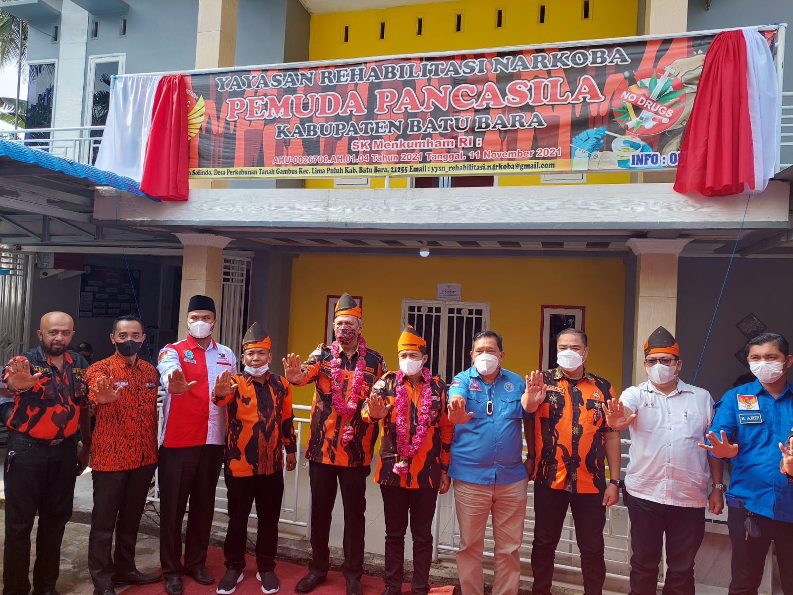 Yayasan Rehabilitasi Narkoba Pemuda Pancasila Diresmikan, Ini Kata Kodrat Shah