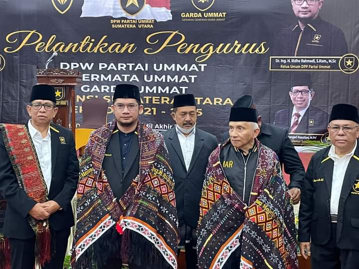 DPW Partai Ummat SUMUT Dilantik, Ini  Kata Amin Rais