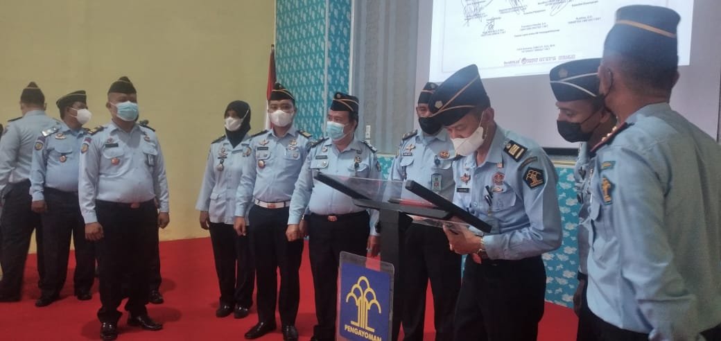 Kunjungan Kadivpas Kanwil Kemenkumham Sumut : Kinerja Harus di Tegakkan dan Akan di Minta Pertanggungjawaban