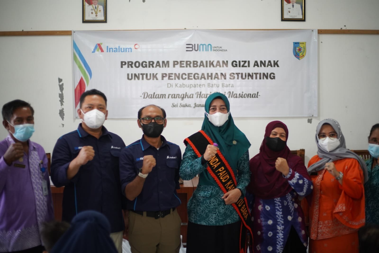 Inalum Pencegahan Stunting di Dua Wilayah Operasional