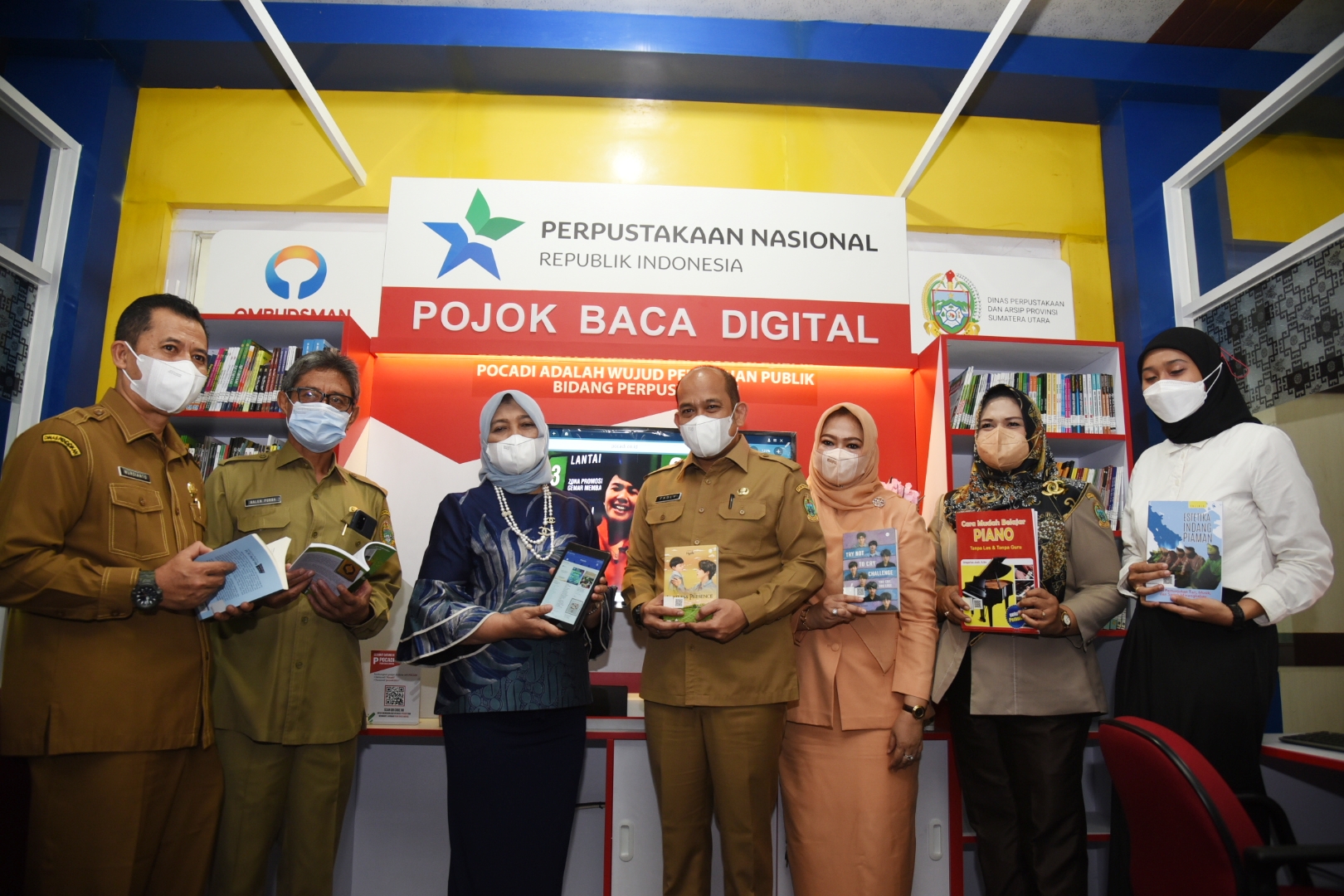 Ketua GPMB Resmikan Pojok Baca Digital, Ini Penjelasan Achmad Fadly