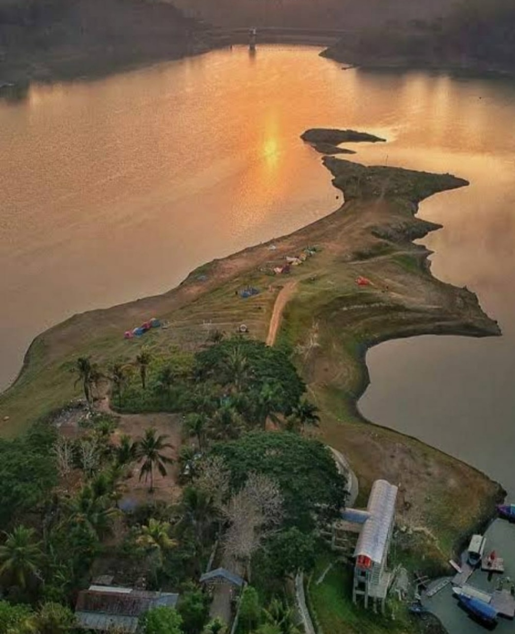 Indahnya Waduk Sermo Kulon Progo