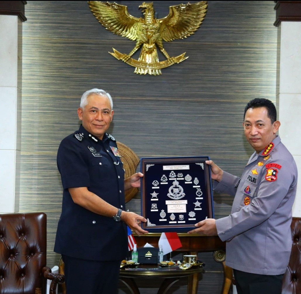 Bertemu Kepala Kepolisian Malaysia, Kapolri Bahas PMI Ilegal Hingga Penanganan Covid-19