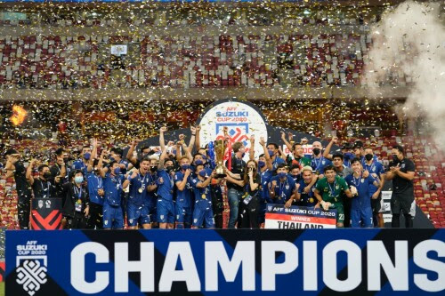 Sponsor Resmi Midea Berikan Ucapan Selamat kepada Thailand Sebagai Juara Piala Suzuki AFF 2020