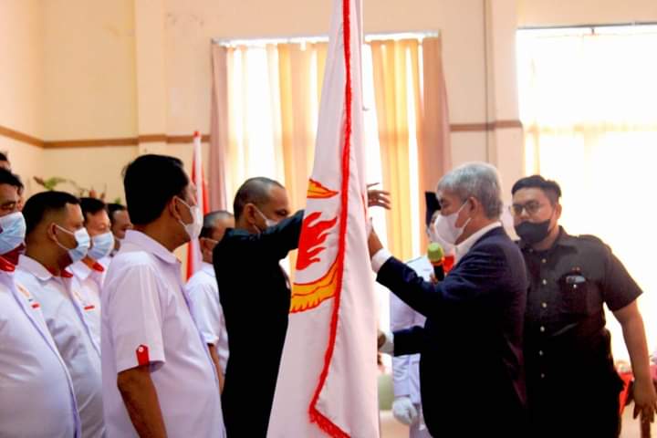 Bupati dan Wabup Hadiri Pelantikan KONI Labuhanbatu Periode 2021-2025