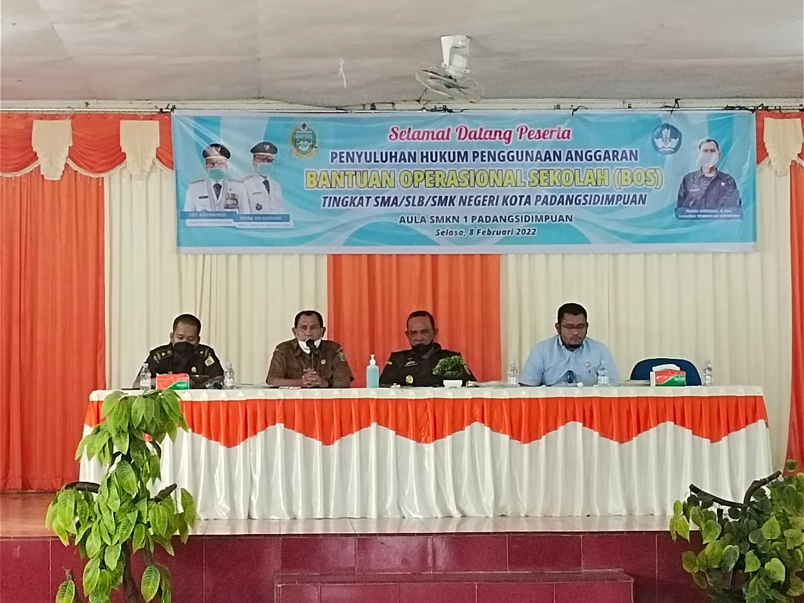 Penkum Pengelolaan Dana BOS : Kajari P.Sidempuan, Kita Siap Mendampingi Hukum Supaya Tidak Terjadi Penyimpangan dalam Pelaksanaannya