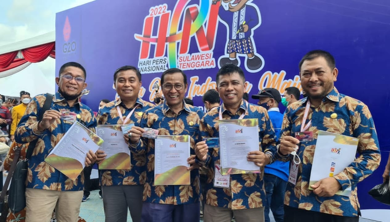 Presiden Jokowi,Kendari 2022,Lima Wartawan Riau Peroleh PCNO