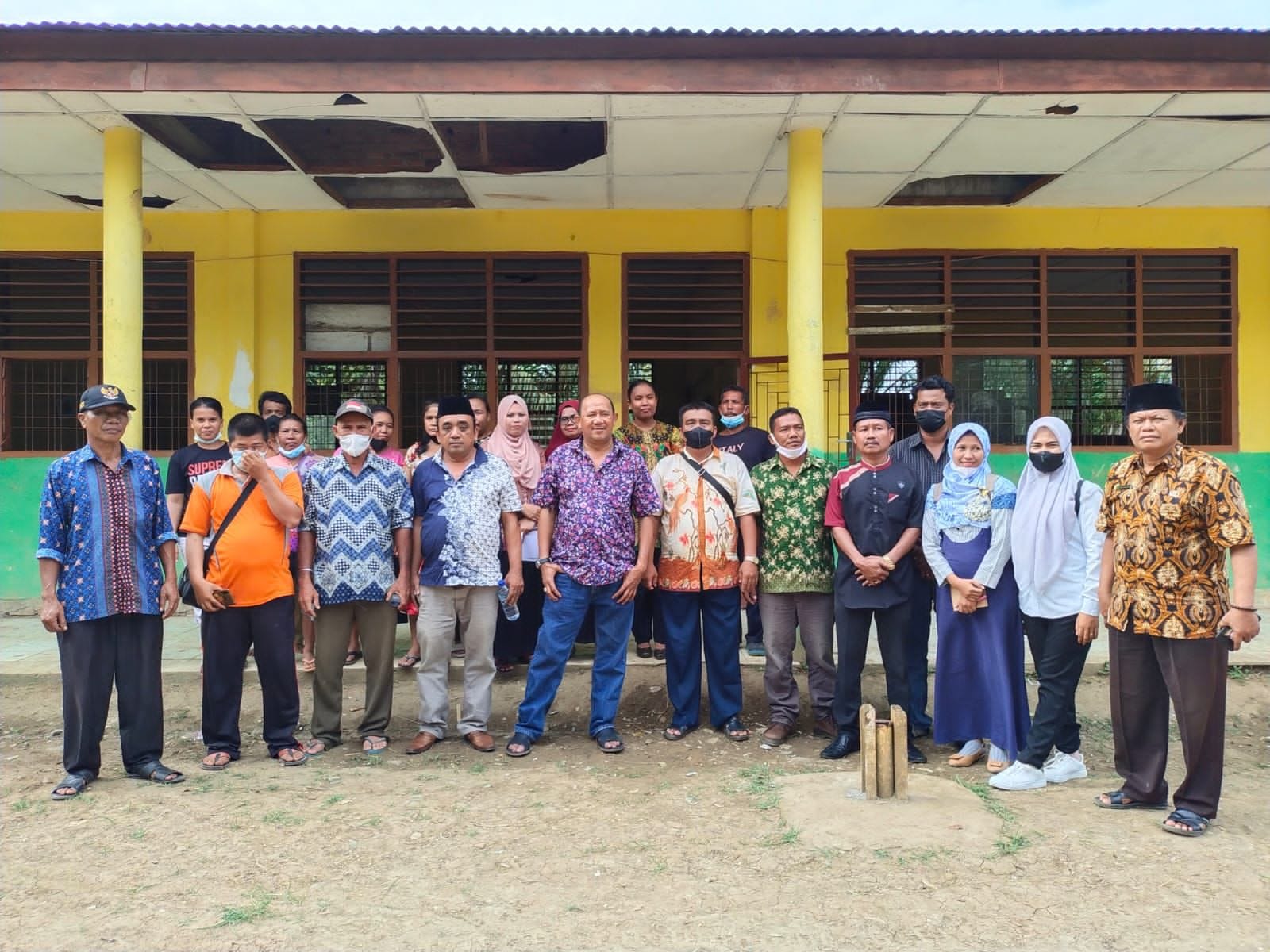 PLT Bupati Langkat Syah Afandin Sidak ke SD  Negeri Desa Terpencil