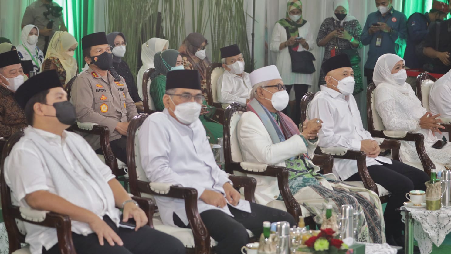 Forkopimda Jatim Hadiri Peringatan Harlah NU ke-99 di Bangkalan
